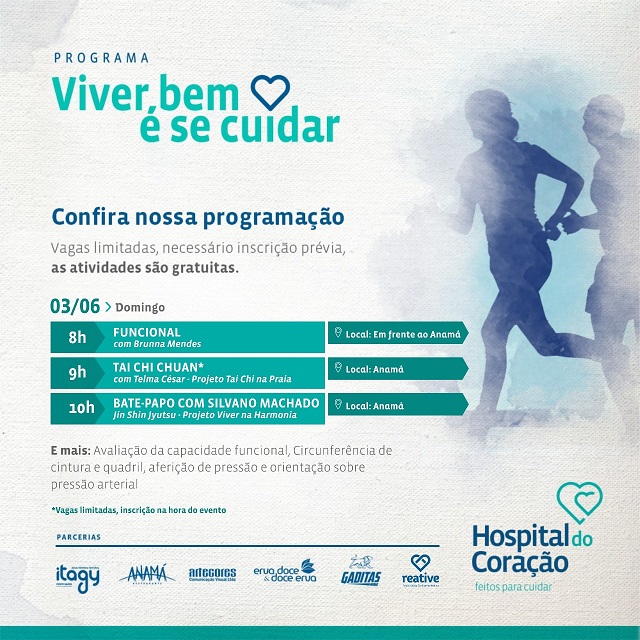 Programa de qualidade vida Viver Bem é Se Cuidar promove atividades