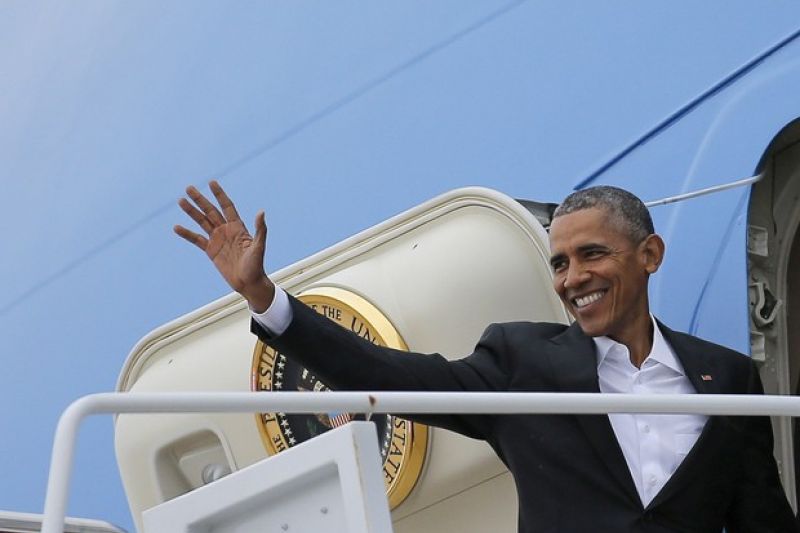 Obama deixa os Estados Unidos para a histórica visita a Cuba