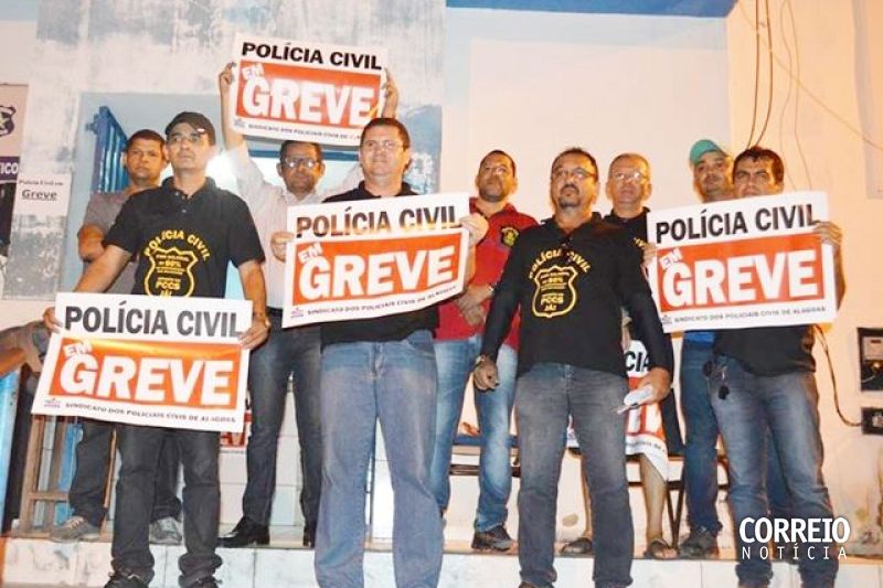Sindpol visita delegacia de Delmiro Gouveia e policiais do Sertão confirmam apoio à greve