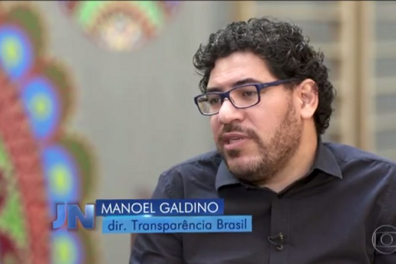 Delmirense que dirige ONG Transparência Brasil participa de reportagem do Jornal Nacional