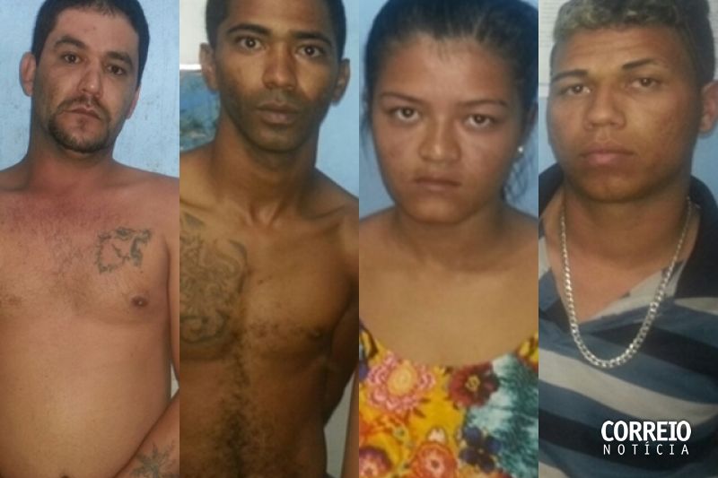 Operação resulta na prisão de quatro pessoas e na apreensão de drogas em Delmiro Gouveia