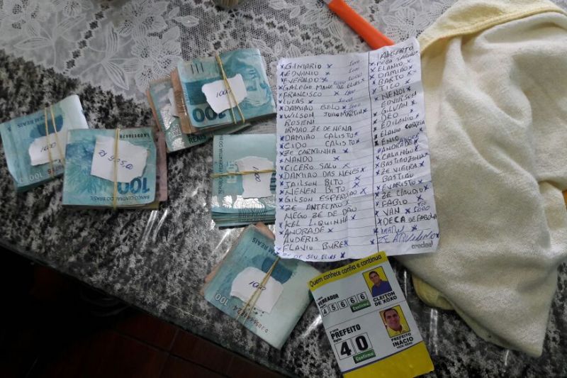 PF apreende R$ 27 mil em residências de supostos cabos eleitorais de Inácio Loiola