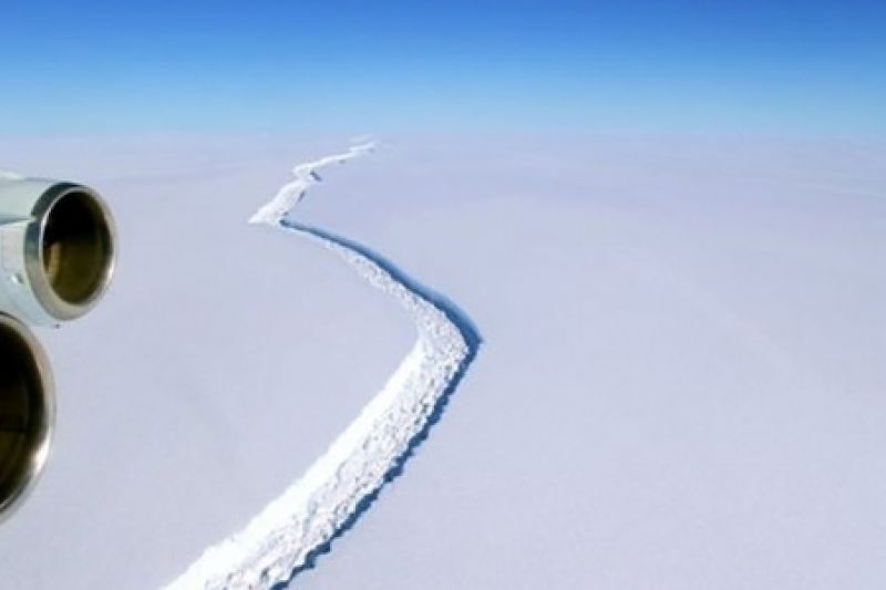 Iceberg gigante ameaça se desprender da Antártida e gera preocupação