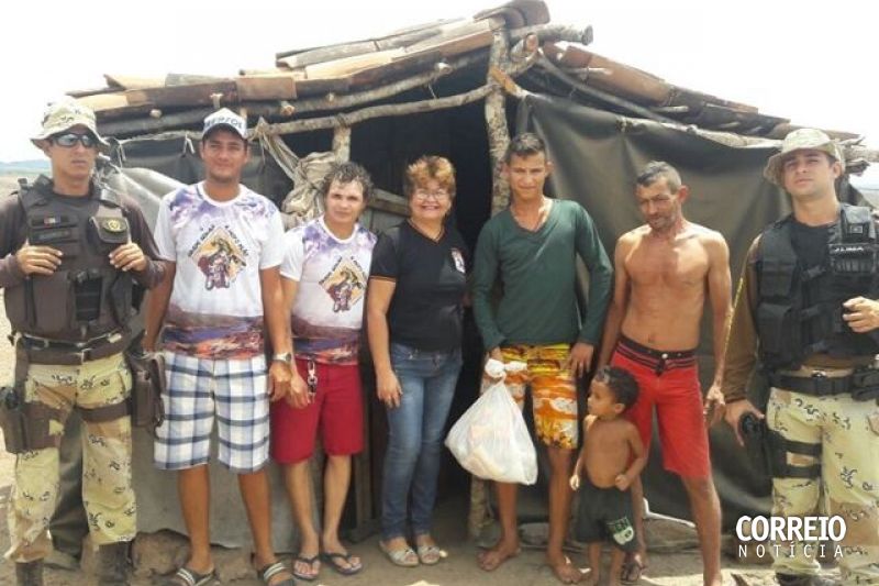 Copes-Caatinga participa de entrega de alimentos arrecadados em jogo beneficente