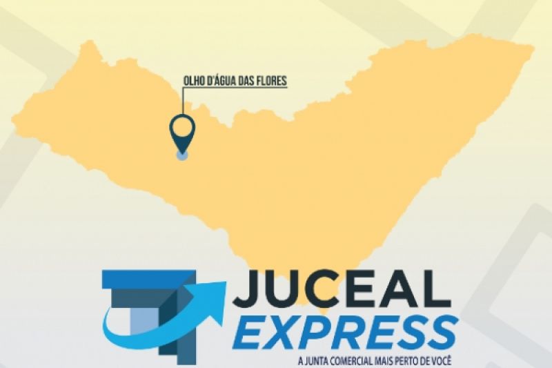Junta Comercial vai inaugurar Juceal Express em Olho D'água das Flores nesta quarta-feira