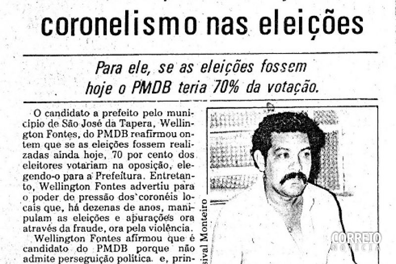 Chacina de Tapera que vitimou Wellington Fontes completa 33 anos e segue esquecida