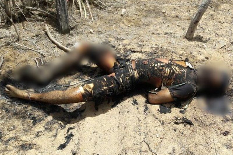 Populares encontram corpo de homem parcialmente carbonizado em Canapi