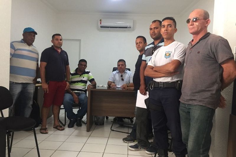 Prefeito Fabiano Ribeiro recebe SINDGUARDA-AL para rever melhorias para a GCM municipal