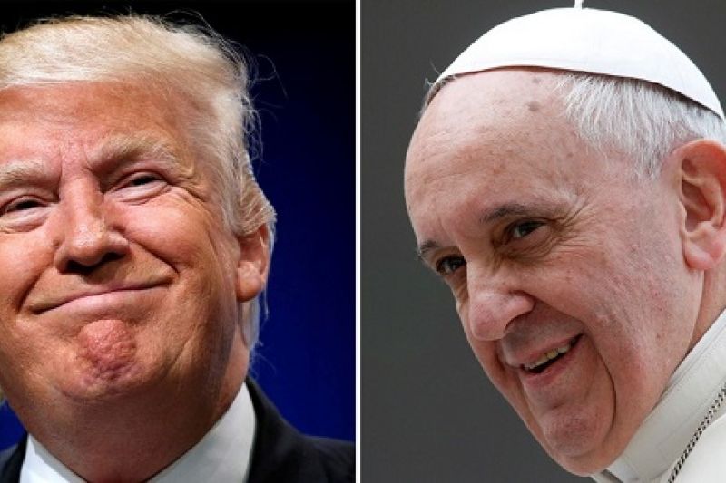 Papa diz que será 'sincero' com Trump em encontro no Vaticano