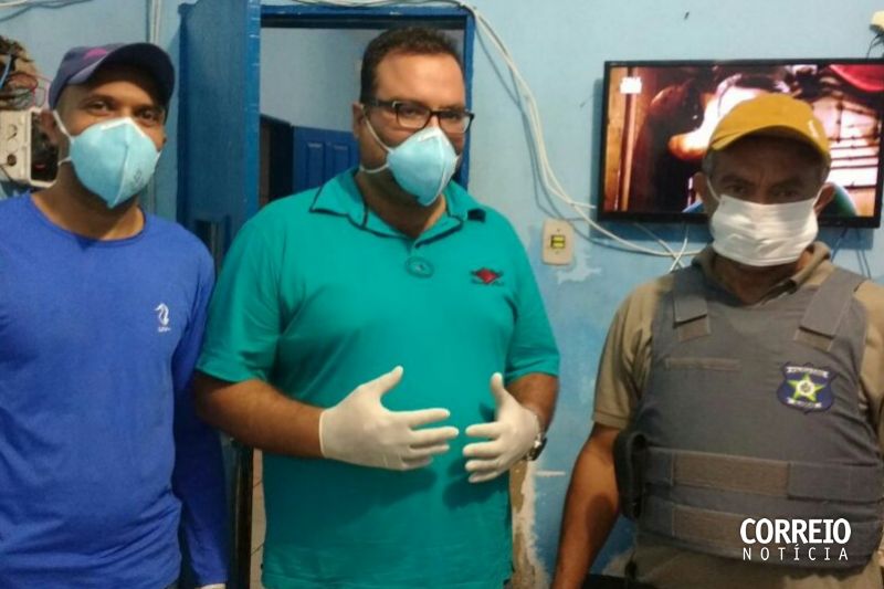 Preso com suspeita de Tuberculose deixa policiais em alerta na delegacia de Delmiro