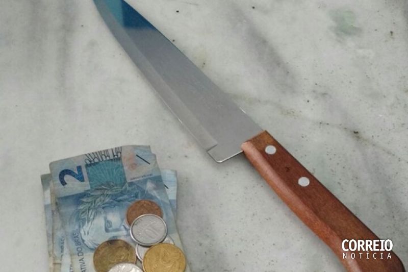 Ação da polícia resulta na prisão de jovem suspeito de tentar assaltar padaria em Inhapi