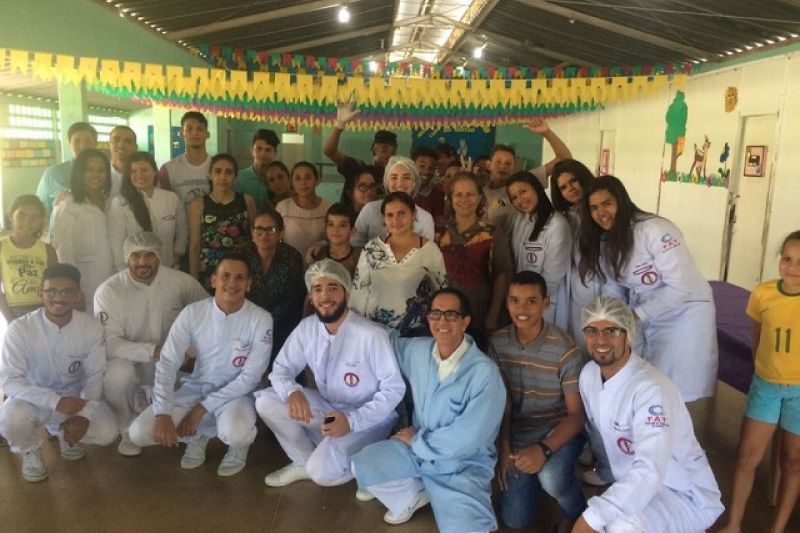 Alunos de Odontologia realizam ações no SCFV e Escolas Municipais de Piranhas