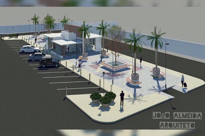 Reforma de praça pode deixar comerciantes sem pontos comerciais em São José da Tapera