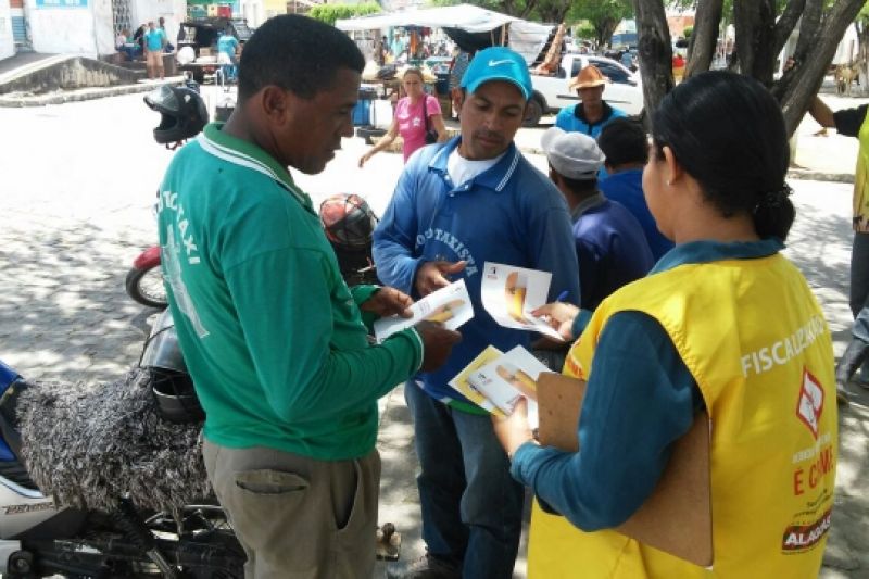 Seprev realiza ações de prevenção às drogas em Dois Riachos