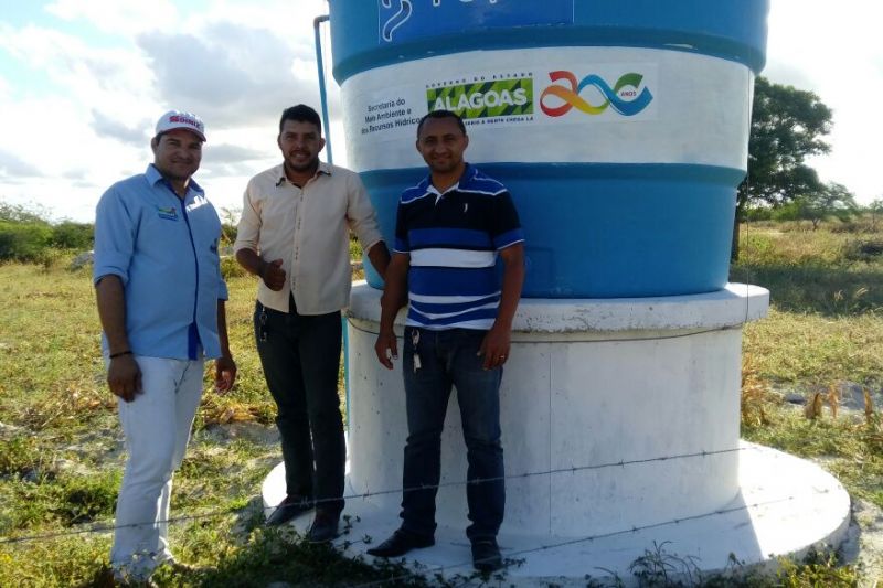 Secretário executivo da Semarh, Edilson Ramos, visita obras no Sertão