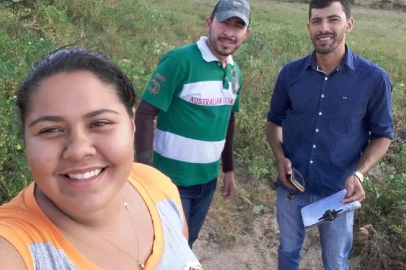 Canapi: agricultores passam por vistoria para o Garantia Safra