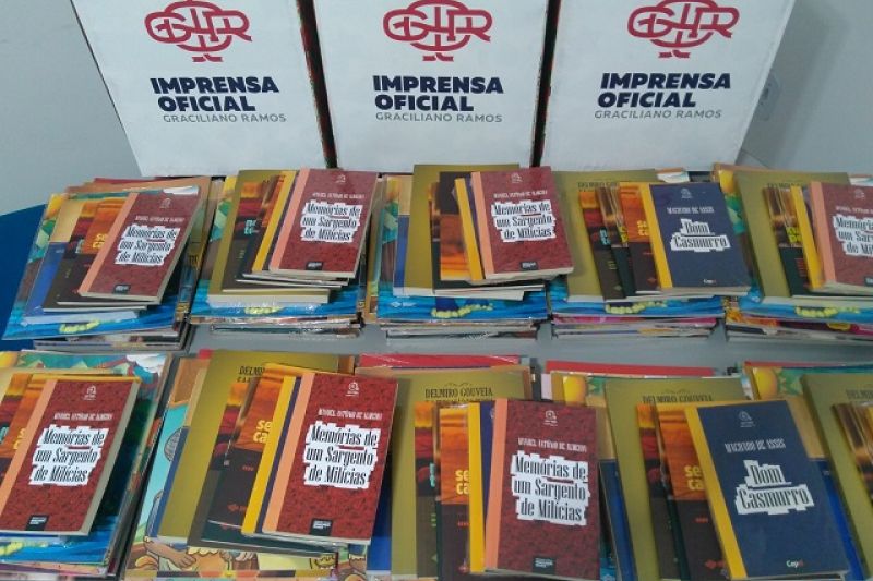 Imprensa Oficial Graciliano Ramos promove atividades para crianças e entrega de livros