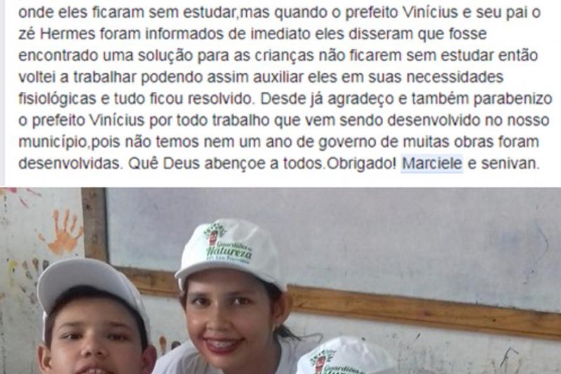 Em Canapi, prefeito Vinícius Lima recebe reconhecimento de pais de crianças especiais