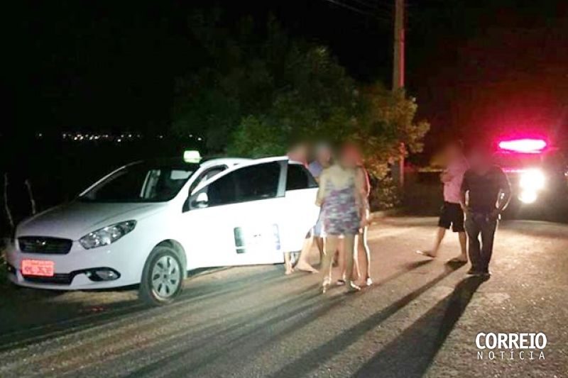 Força Tarefa recupera carro de taxista que foi amarrado durante assalto em Delmiro Gouveia