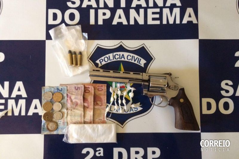 Após denúncia, operação resulta na prisão de homem e apreensões em Santana do Ipanema