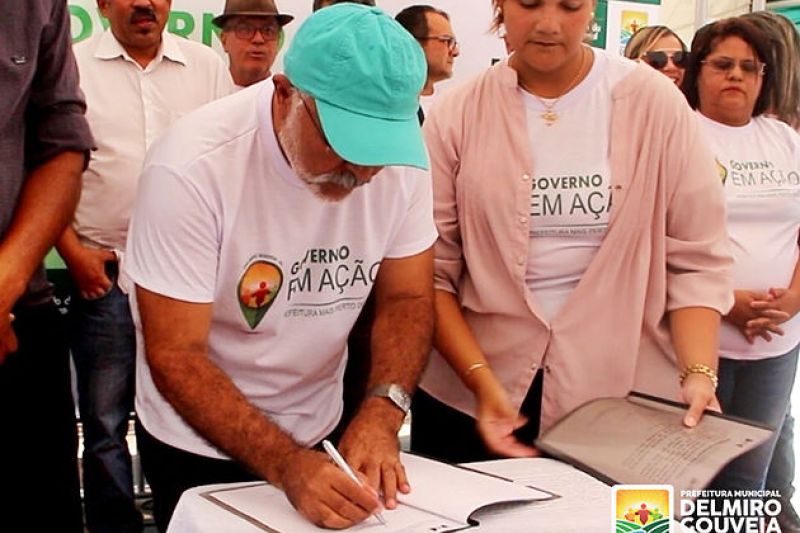 Adesão ao Programa Lidera Esportes é assinada durante primeira edição do Governo em Ação