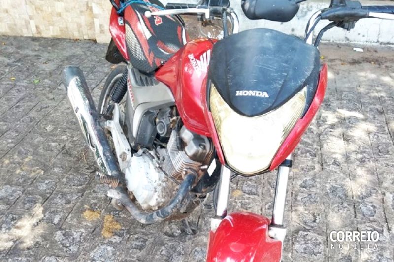 Suspeito de roubar moto e relógio avaliado em R$ 1.500 é preso em Olho D’água do Casado