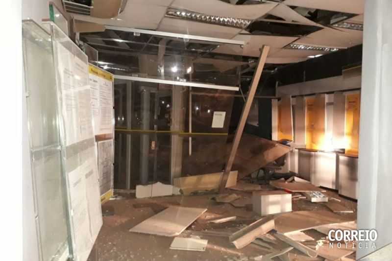 Em menos de 15 dias, criminosos explodem segunda agência bancária no Sertão de Alagoas