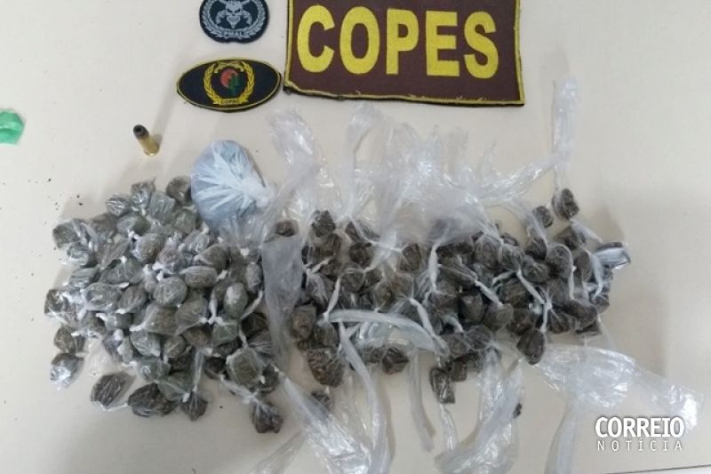 Copes participa de operação que resulta em prisão e apreensões de drogas em Arapiraca