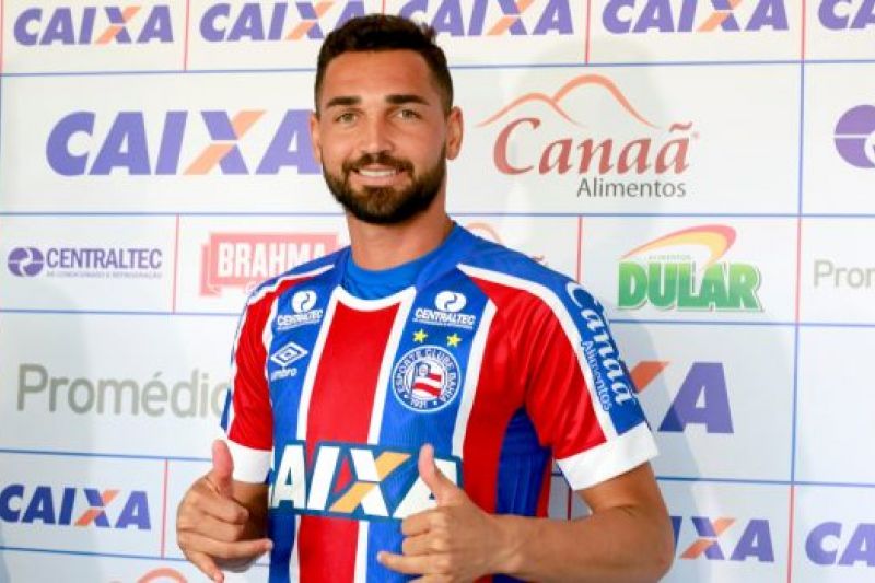 Natural de Piranhas, Gilberto, é apresentado como novo reforço do Bahia para o Brasileirão
