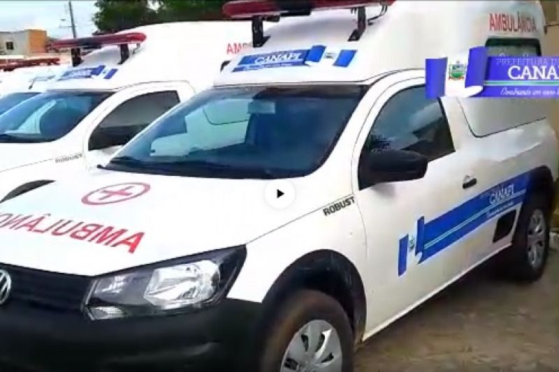 Vinícius Lima investe recursos próprios e município recebe mais duas Ambulâncias