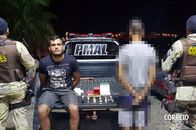 Suspeitos de invadir loja e furtar relógios são capturados durante operação em Piranhas