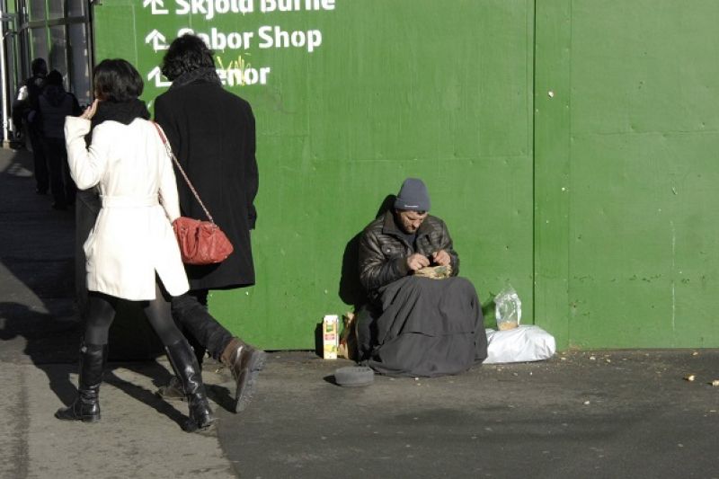 A lei da Dinamarca que permite enviar mendigos (todos estrangeiros até agora) para prisão