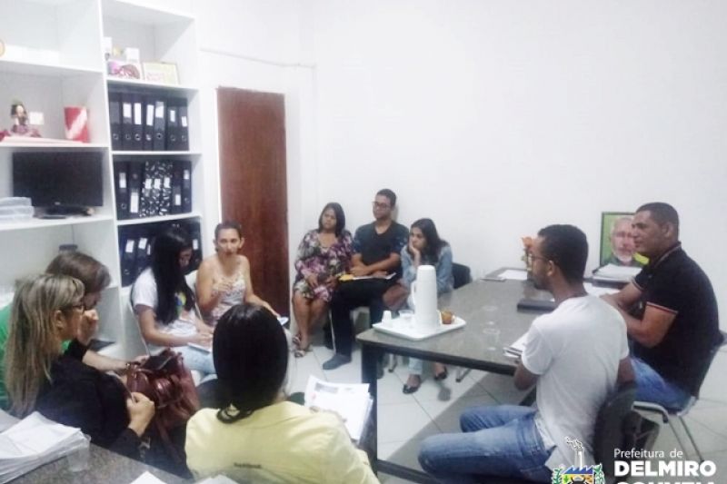 Secretários de Delmiro se reúnem para discutir execução de ações para Selo Unicef