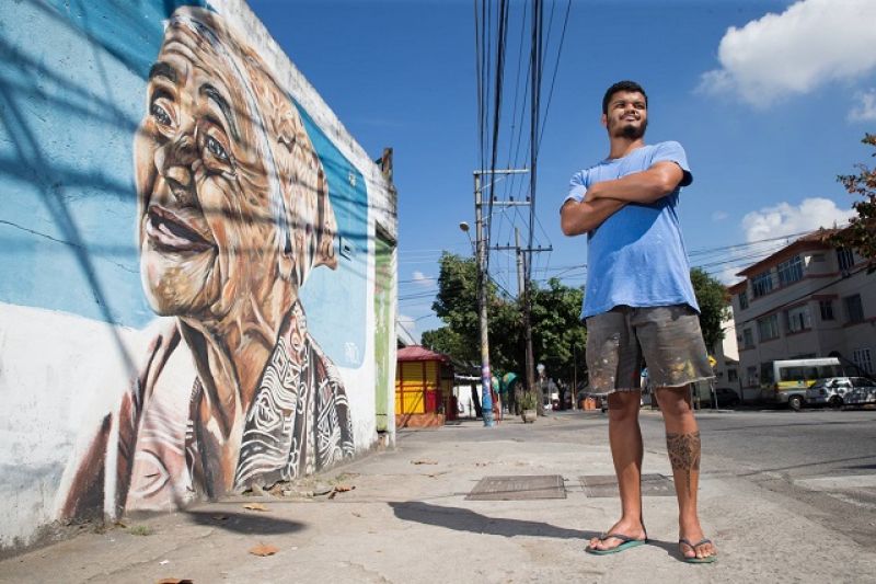 “Quero dar voz a quem nunca teve”: o grafiteiro que exalta o povo nordestino nas ruas