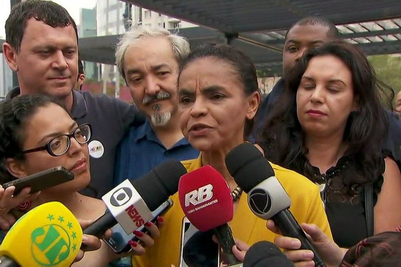 Marina faz campanha em São Paulo e defende educação integral para crianças pequenas