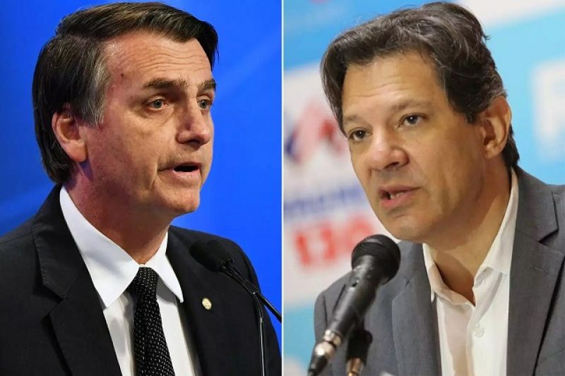 Pesquisa Datafolha: Bolsonaro, 28%; Haddad, 22%; Ciro, 11%; Alckmin, 10%; Marina, 5%