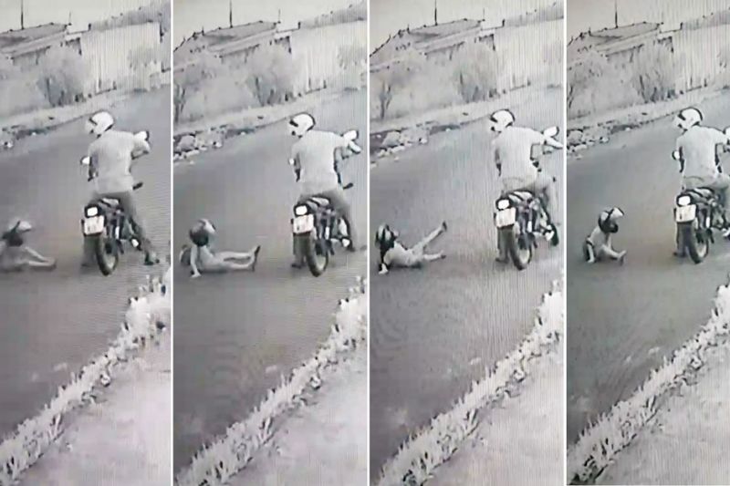 Padrasto agride menino de 4 anos com chute no peito no meio da rua em Sertãozinho