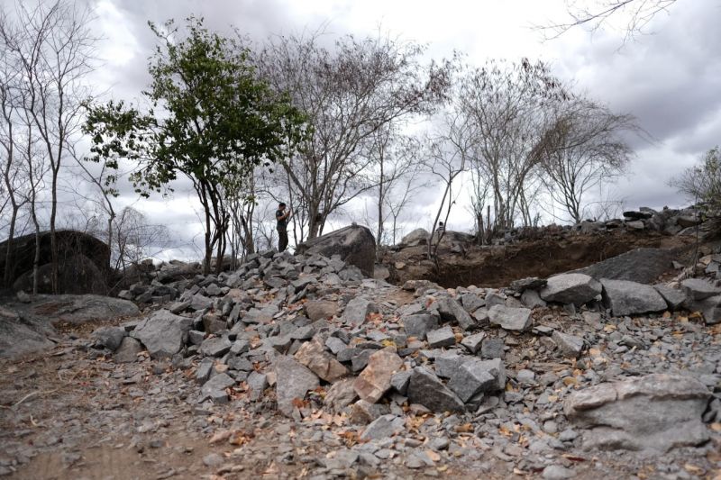 Pedreiras clandestinas são descobertas durante ação da FPI do Rio São Francisco em Tapera