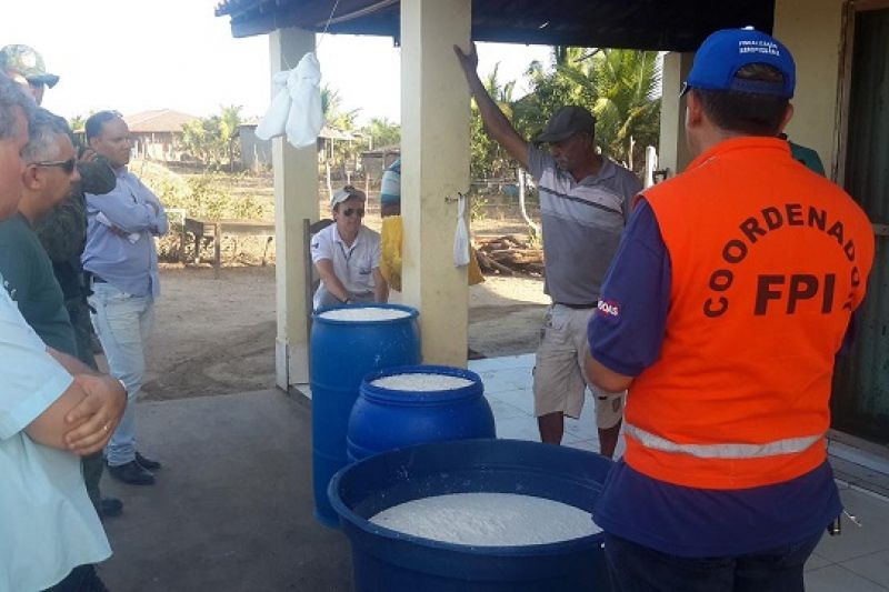 FPI interdita laticínio clandestino em Palestina e aplica ao dono multas de R$ 14 mil