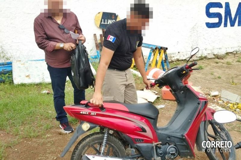Moto furtada em Sergipe há dois anos é recuperada em Delmiro e devolvida ao proprietário