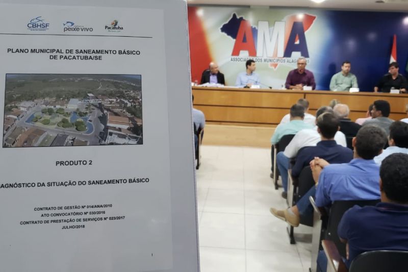 Santana do Ipanema, Major Izidoro e outras três cidades recebem Plano de Saneamento Básico