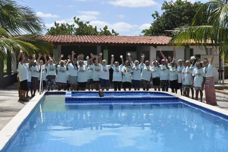 Confraternização das atividades anuais do grupo de idosas Flor do Sertão é realizada