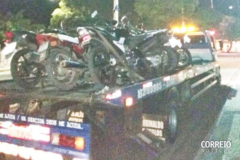 “Operação Réveillon” resulta na apreensão de 20 motos em Delmiro Gouveia