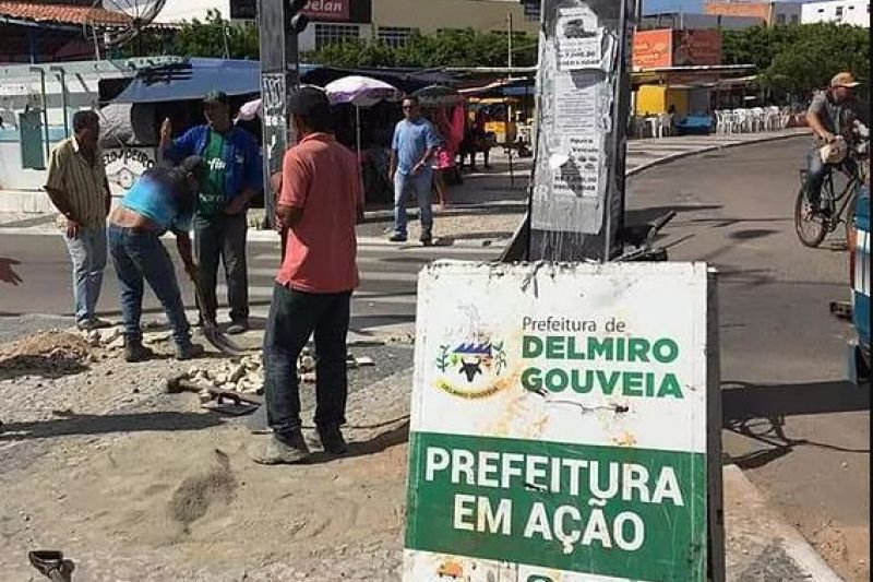 Prefeitura de Delmiro Gouveia promove melhorias na acessibilidade no centro da cidade