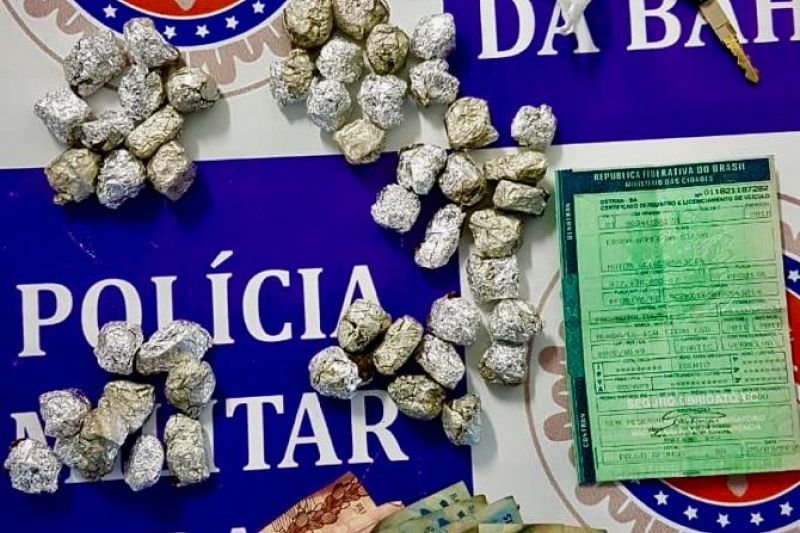 Mototaxista é preso enquanto realizava “disk drogas” próximo de clube em Paulo Afonso