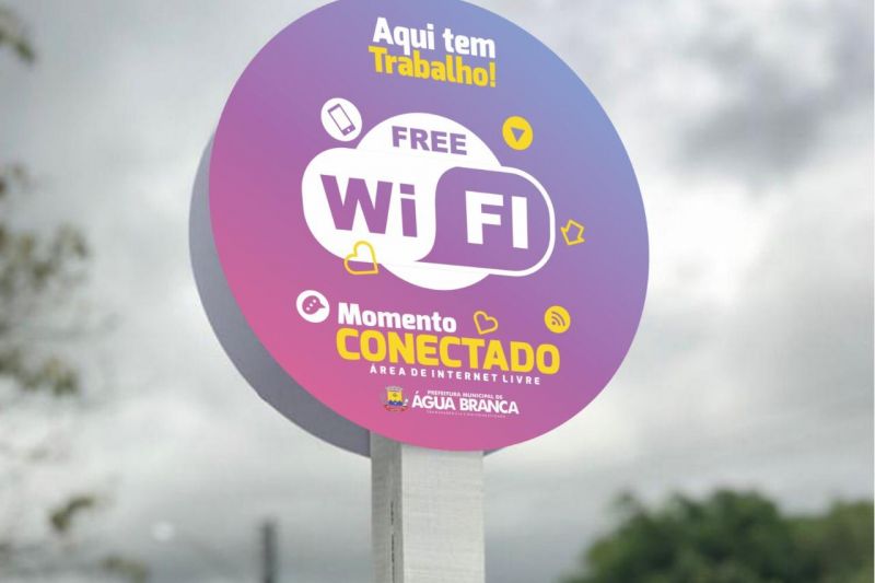 Prefeitura de Água Branca disponibilizará internet grátis para a população em breve