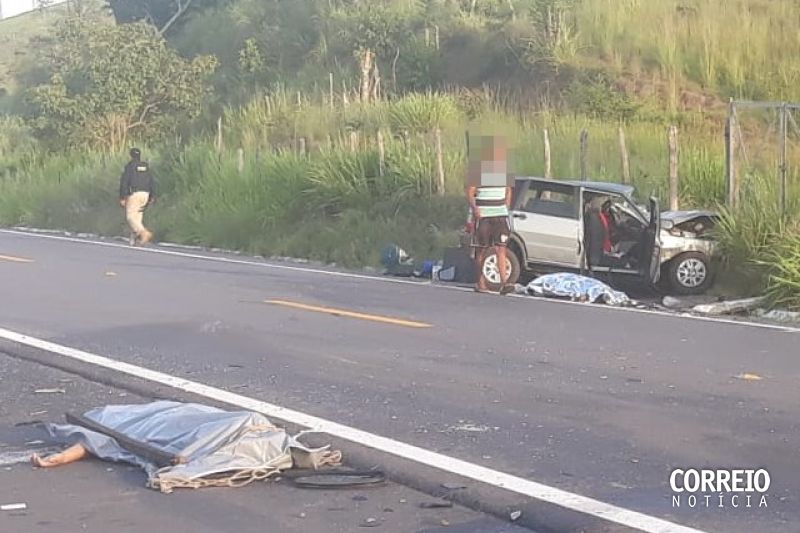 Acidente com carro com placa de Santana do Ipanema deixa mortos e feridos em Maribondo