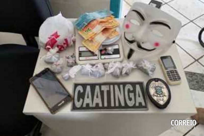 Operação resulta na prisão de “Baby”, suspeito de tráfico em Nossa Senhora da Glória