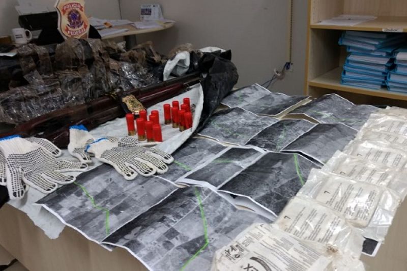 PF encontra em Batalha armas enterradas que podem ter sido usadas em crimes de mando