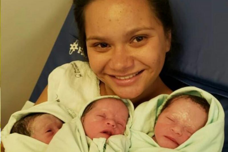 Mãe descobre gravidez de trigêmeas na hora do parto em Teresina